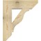 Ekena Millwork Funston Slat Rough Sawn Bracket, Douglas Fir, 6"W x 24"D x 28"H BKT06X24X28FST06RDF - alternate 3